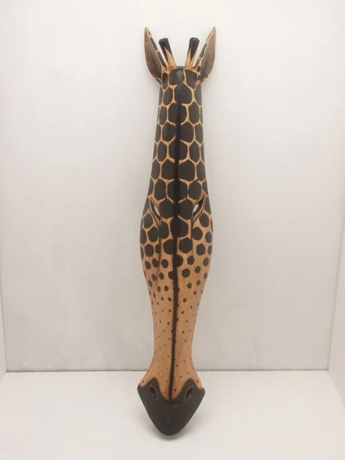 Giraffe Head Wall Decor