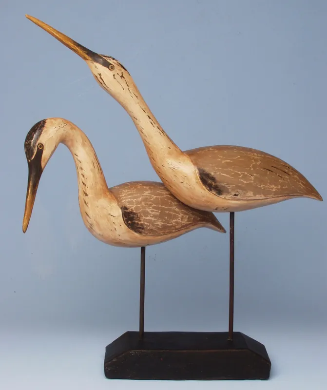 Hand-carved wooden figures by Sorga Indah