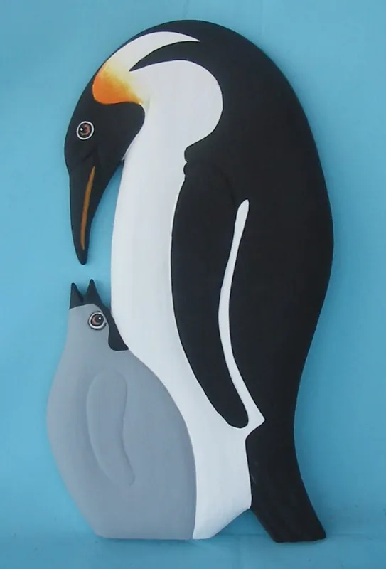 Penguin Mother & Chick