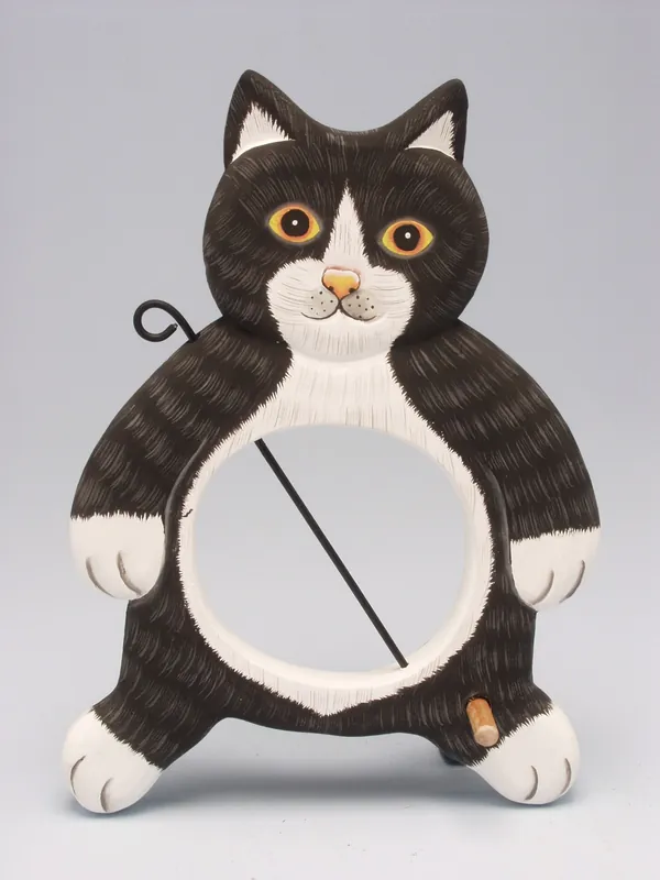 Tuxedo Cat Ring Holder